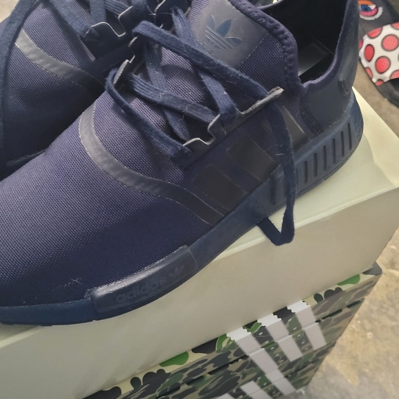 Adidas nmd r1 navy blue - Picture 2 of 6
